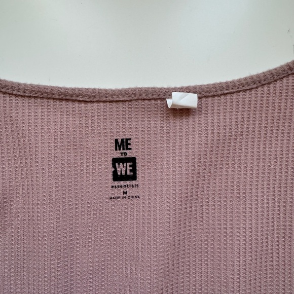 crossed crop top - Picture 2 of 2